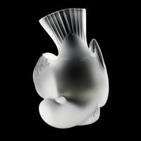 LALIQUE Figurine Moineau Coquet/Head Under Wing