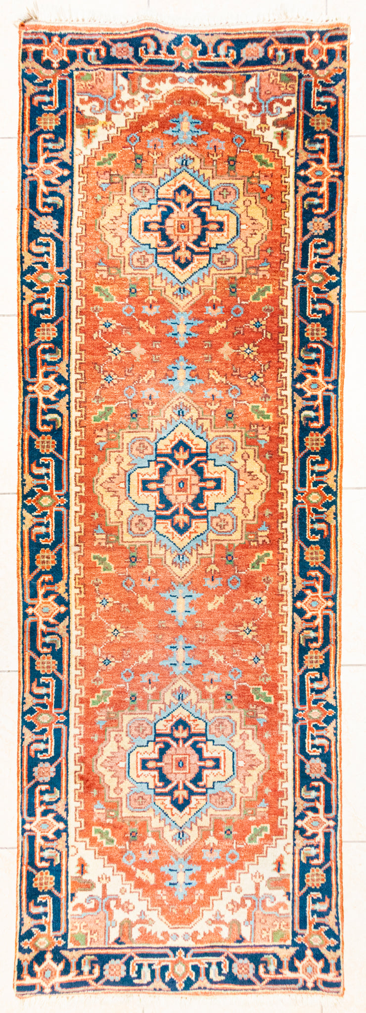 Hand Knotted Wool Runner