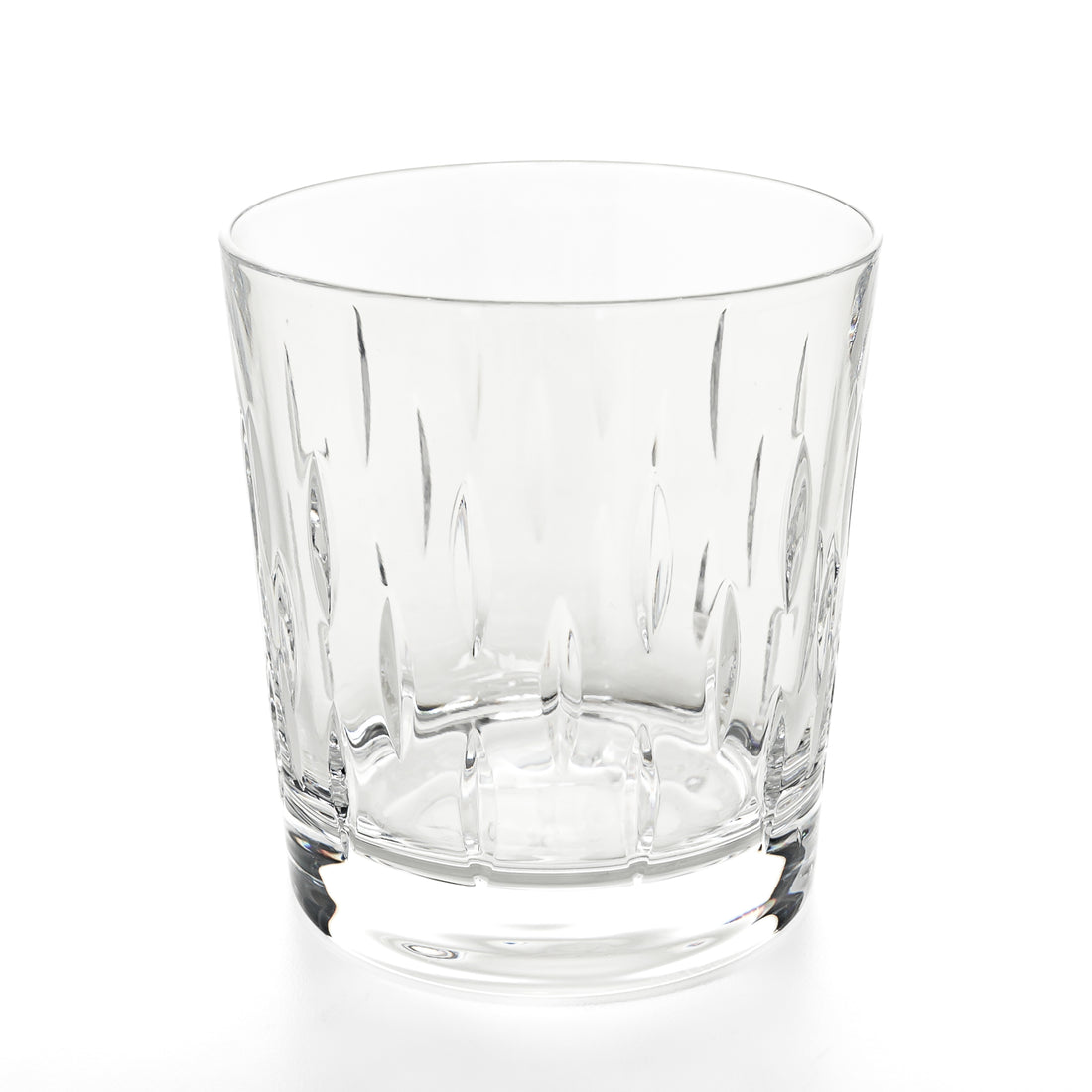 GALWAY Raindrops Crystal Old Fashion Glasses Set Of 4