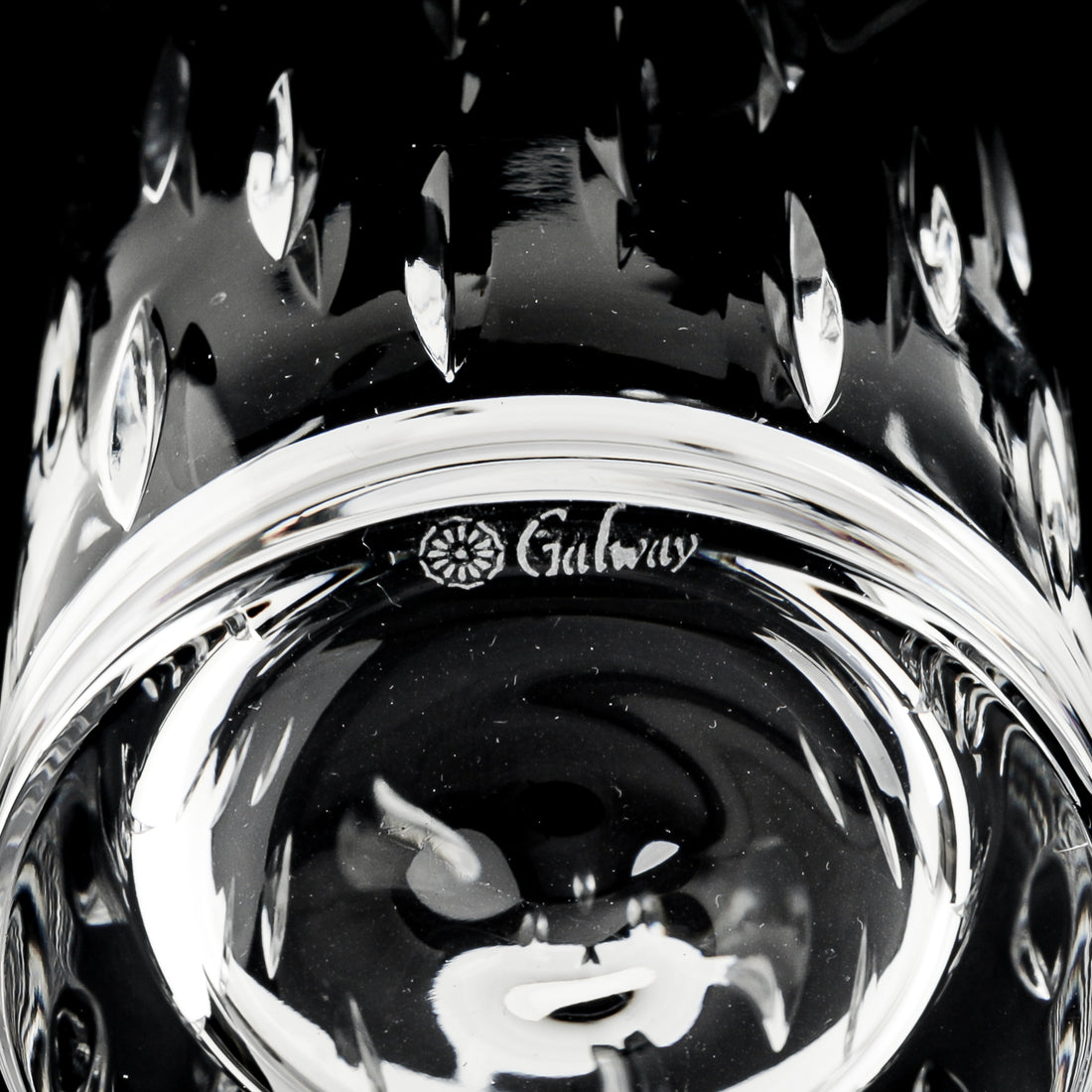 GALWAY Raindrops Crystal Tumblers Set Of 4