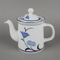 DANSK Tivoli Belles Fleurs Blue Coffee Pot With Lid