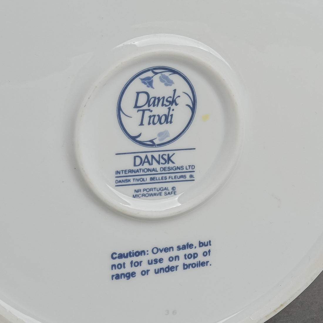 DANSK Tivoli Belles Fleurs Blue Coffee Pot With Lid