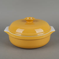 EMILE HENRY Stoneware Round Covered Casserole 84.30 - Yellow