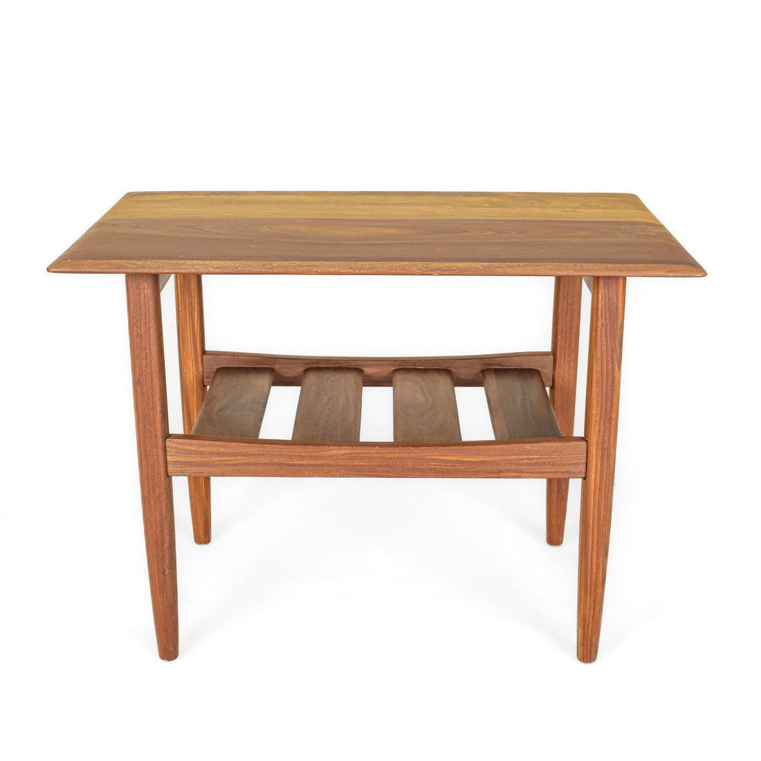 Walnut Mid-Century Modern Style End Table