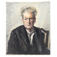 Emme Frankenberg (Canadian 20thC) Portrait Seated Man