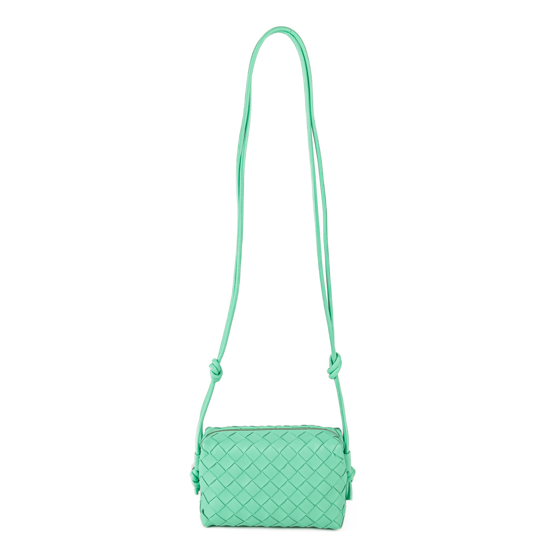BOTTEGA VENETA  Mini Loop Camera Bag - Light Green