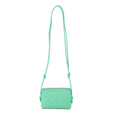 BOTTEGA VENETA  Mini Loop Camera Bag - Light Green