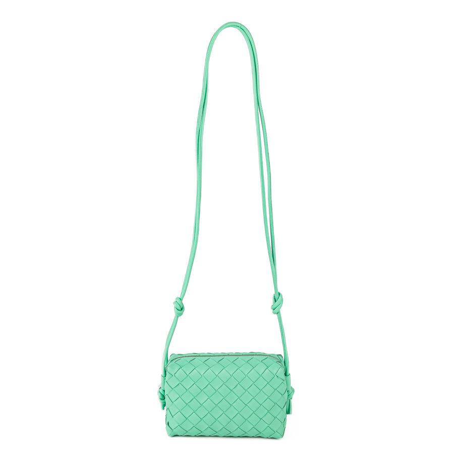 BOTTEGA VENETA  Mini Loop Camera Bag - Light Green