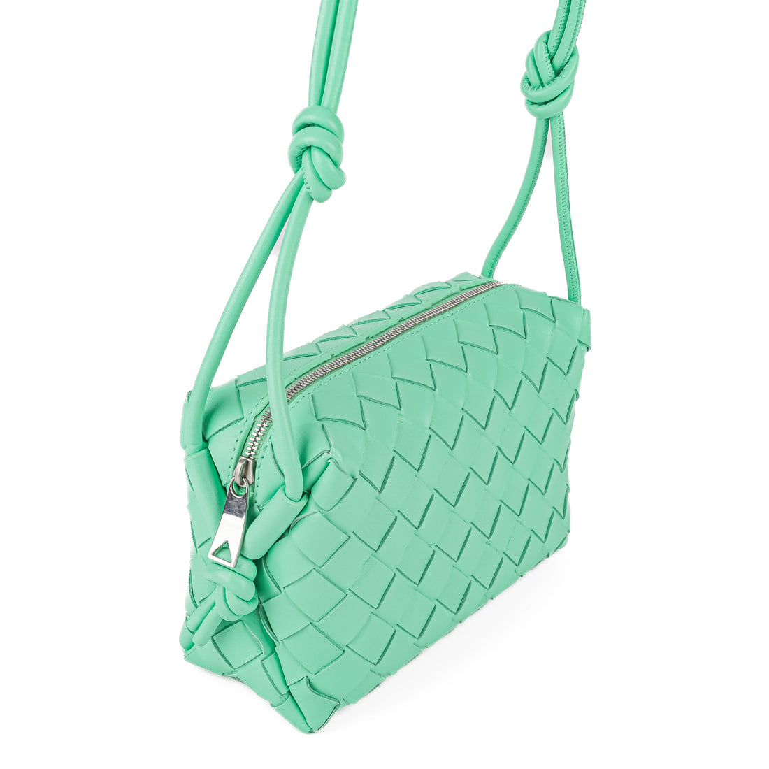 BOTTEGA VENETA  Mini Loop Camera Bag - Light Green