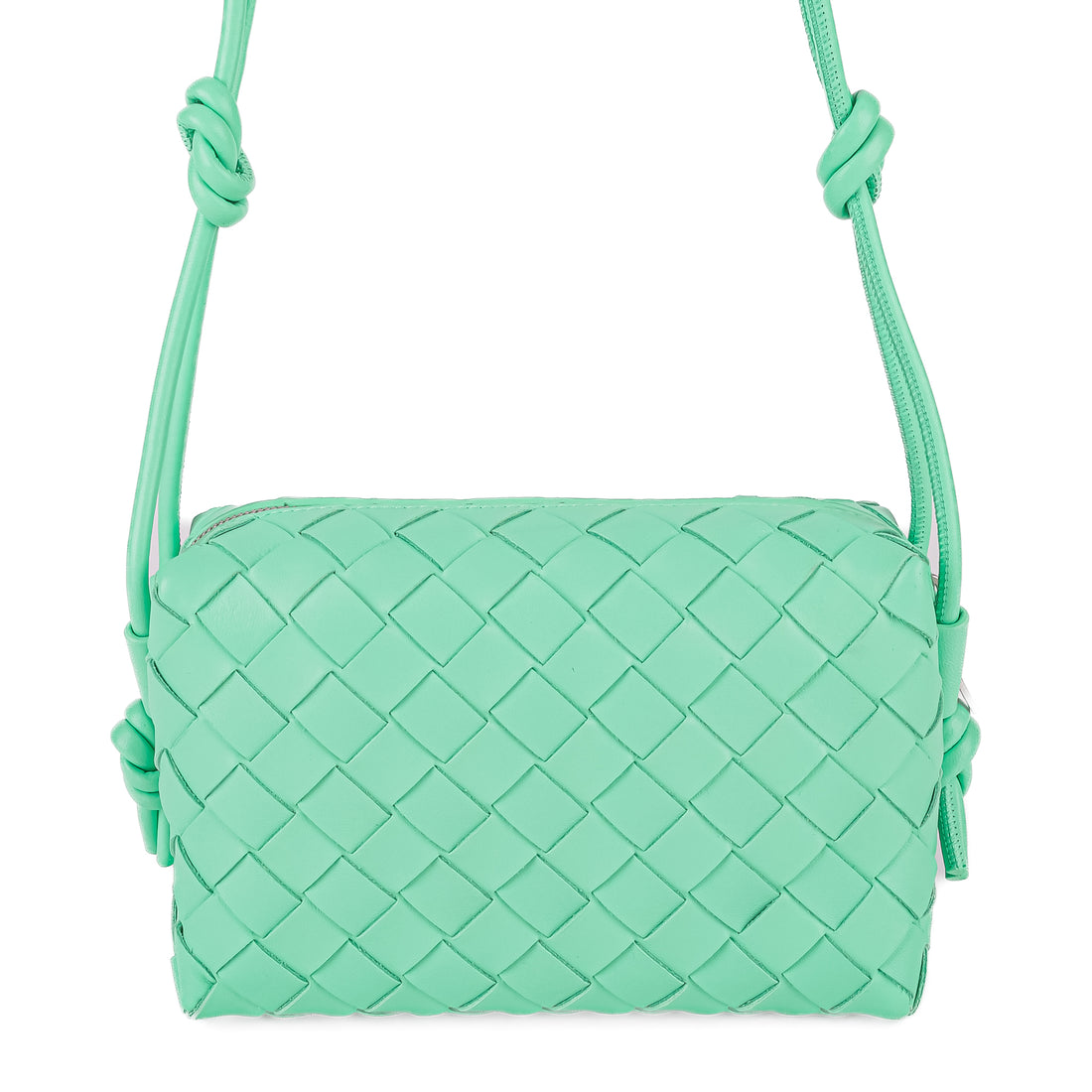 BOTTEGA VENETA  Mini Loop Camera Bag - Light Green