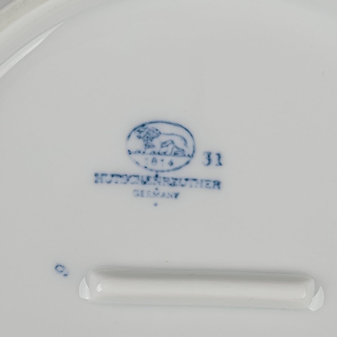 HUTSCHENREUTHER Blue Onion Serving Bowl