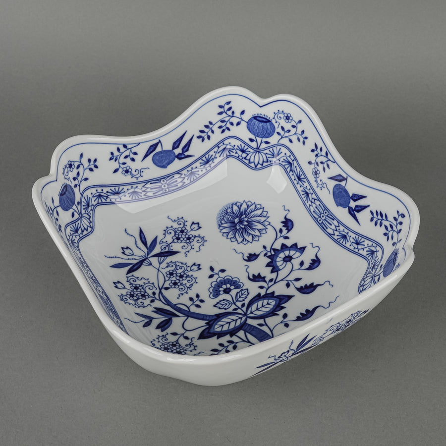 HUTSCHENREUTHER Blue Onion Serving Bowl