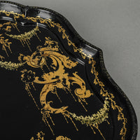 Antique B.WALTON & CO Lacquered Papier Mache Tray