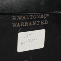 Antique B.WALTON & CO Lacquered Papier Mache Tray