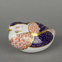 ROYAL CROWN DERBY Paperweight Quail - Original Collection