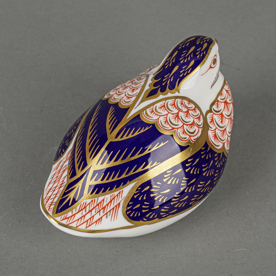 ROYAL CROWN DERBY Paperweight Quail - Original Collection