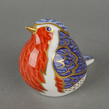 ROYAL CROWN DERBY Paperweight Robin