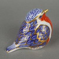 ROYAL CROWN DERBY Paperweight Robin