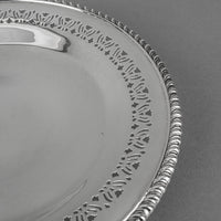 BIRKS Regency Plate Silverplate Footed Pierced Dish