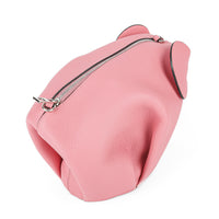 LOEWE Pink Leather Elephant Bag