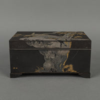 Japanese Style Damascene Hinged Box