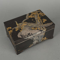 Japanese Style Damascene Hinged Box