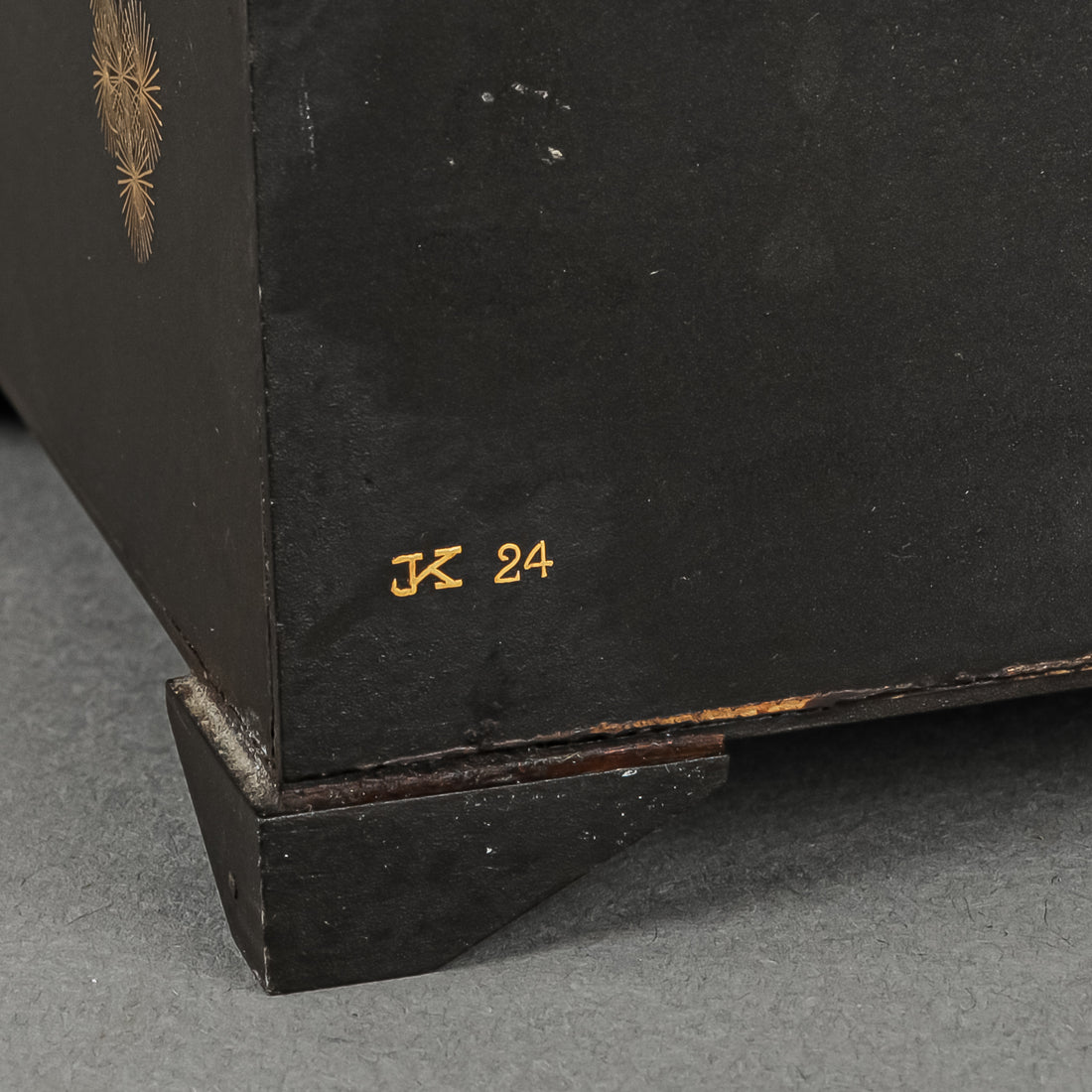 Japanese Style Damascene Hinged Box