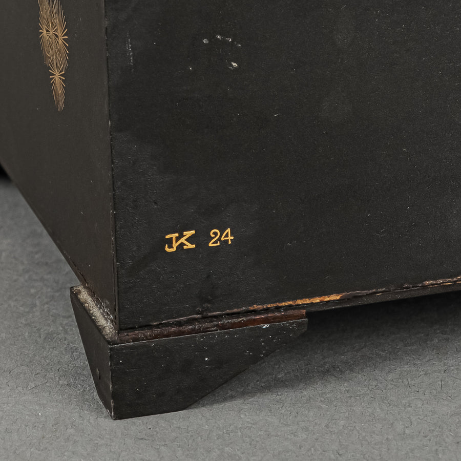 Japanese Style Damascene Hinged Box