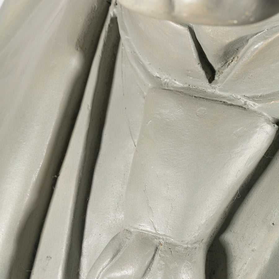 C. ZARONI Plaster Bust John A. MacDonald