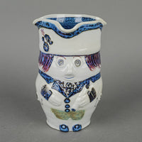 ROYAL COPENHAGEN Aluminia Faience Navy Offiicer Jug 304/3562