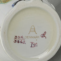 ROYAL COPENHAGEN Aluminia Faience Navy Offiicer Jug 304/3562