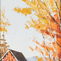 Louis Pierre Boucher (Canadian 1942) Autum Landscape With Barn