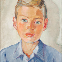 Emme Frankenberg (Canadian 20thC) Portrait Of Son