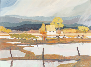 Richard Ferrier (Canadian 1929-2002) "Spring Flood"