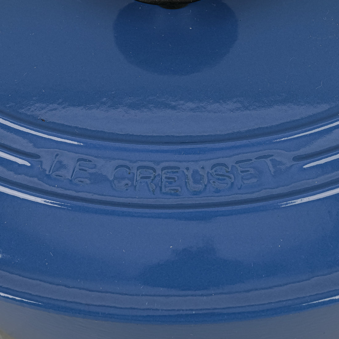 LE CREUSET Enamel Cast Iron Oval Dutch Oven 31cm With Lid - Blue