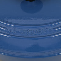 LE CREUSET Enamel Cast Iron Oval Dutch Oven 31cm With Lid - Blue