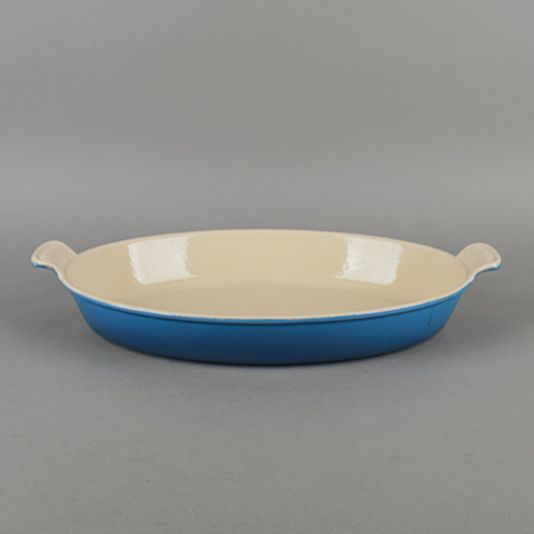 LE CREUSET Enamel Cast Iron Au Gratin Dish 36cm Blue