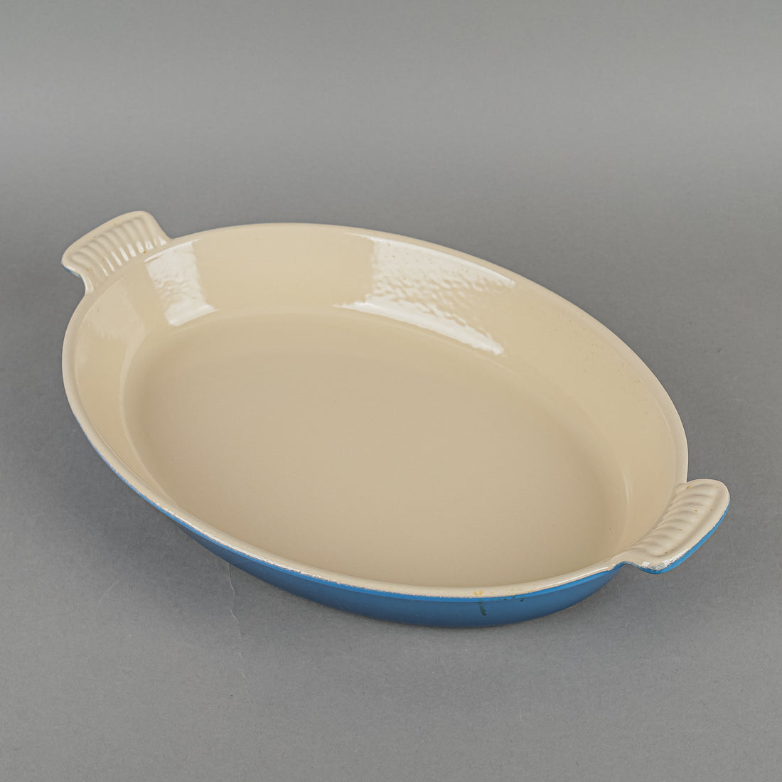 LE CREUSET Enamel Cast Iron Au Gratin Dish 36cm Blue