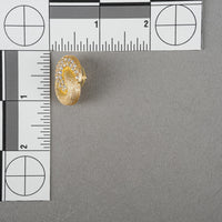 DIOR Gold-Tone Clear Cubic Zirconia Twist Earrings