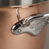 MAUVIEL Copper Open Stock Pot 24cm - No Lid