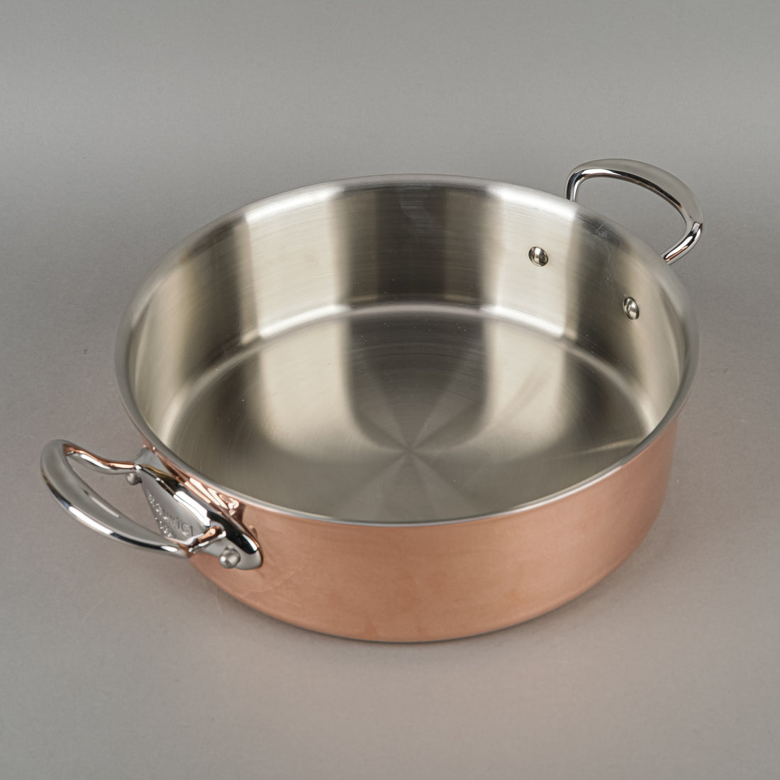 MAUVIEL Copper Rondeau/Braiser 28cm With Lid