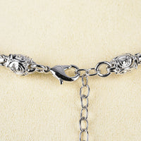 JOHN MEDEIROS Silver Tone Chain Pearl Pendant Set