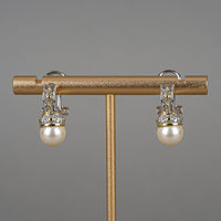 JOHN MEDEIROS Silver Tone Chain Pearl Pendant Set