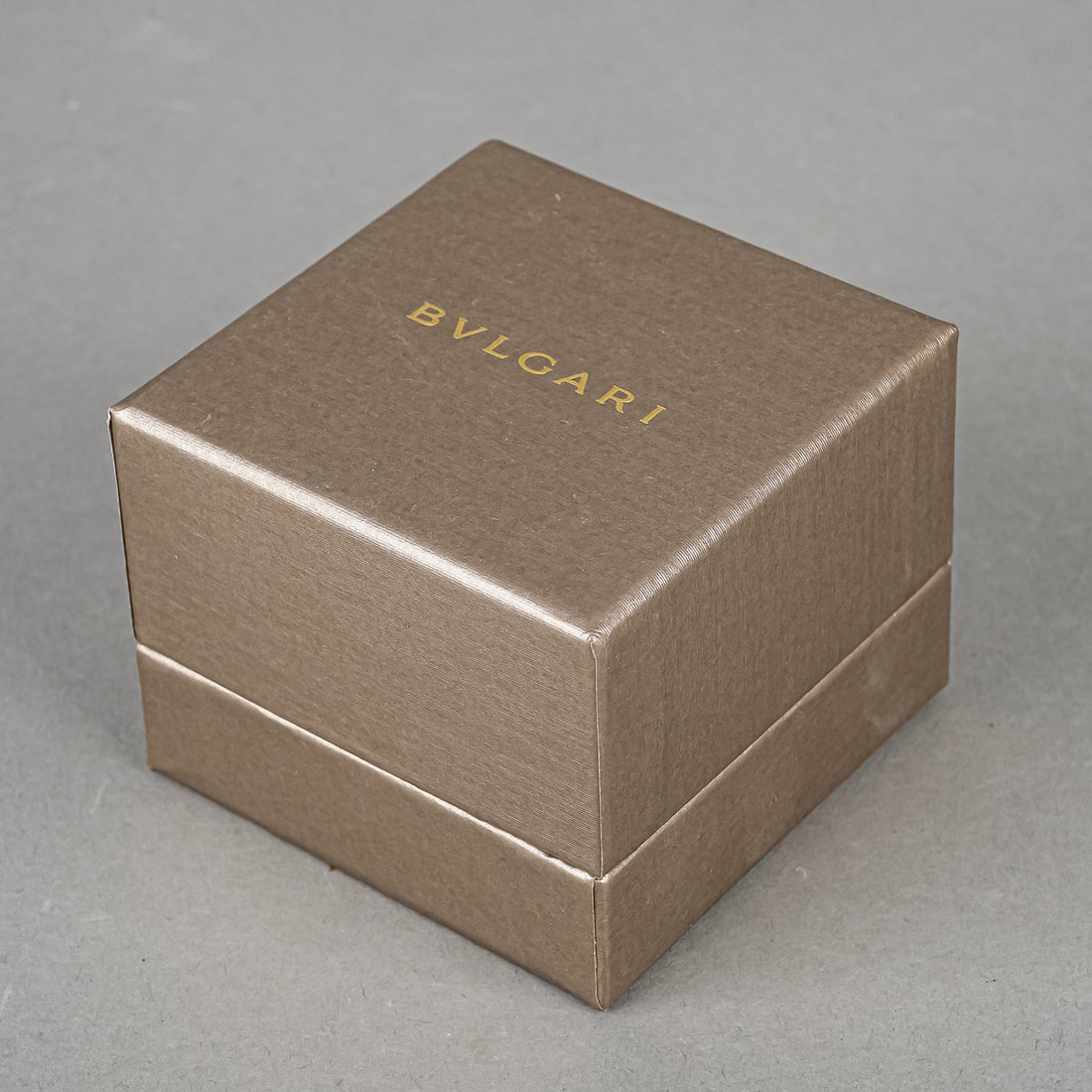 BULGARI Sterling Silver Black Enamel Ring