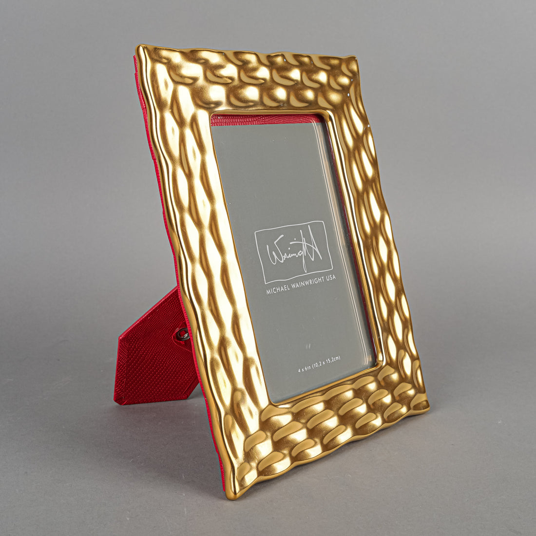 MICHAEL WAINWRIGHT Truro Gold 4x6 Photo Frame