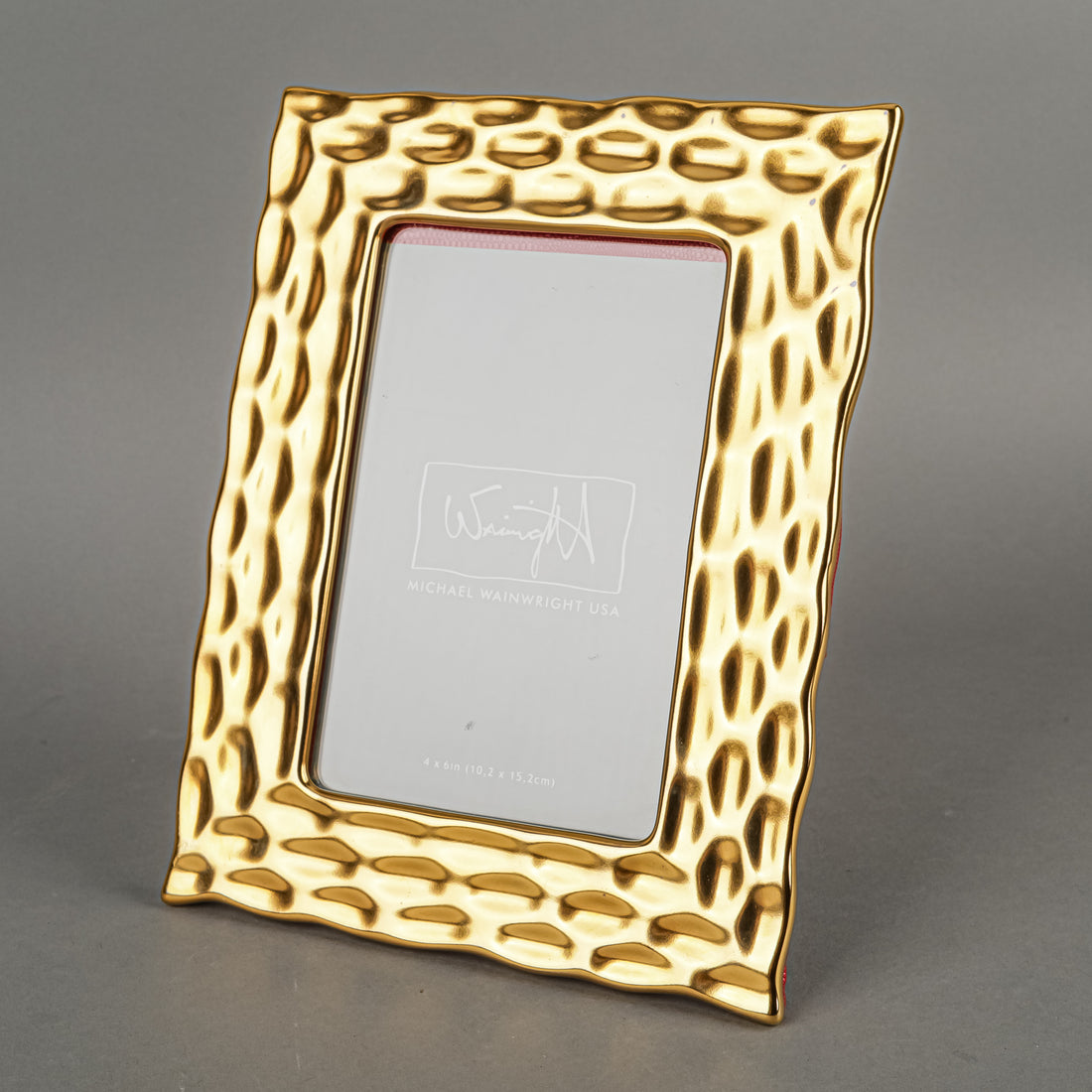 MICHAEL WAINWRIGHT Truro Gold 4x6 Photo Frame