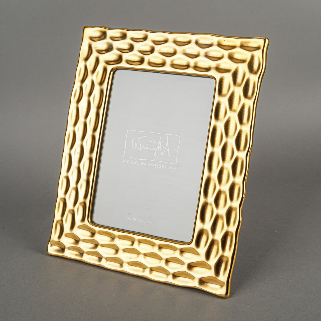 MICHAEL WAINWRIGHT Truro Gold 5x7 Photo Frame