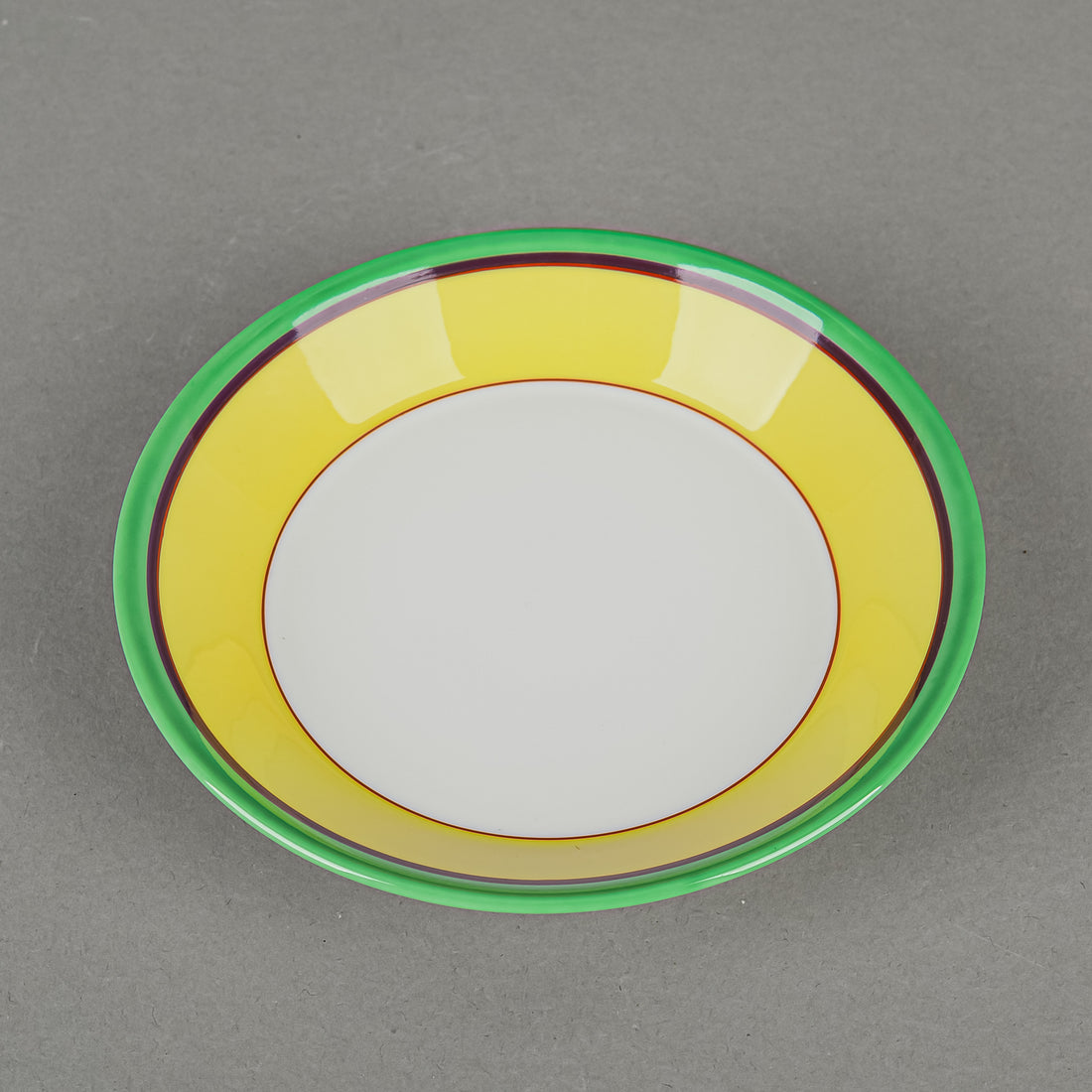 RICHARD GINORI Florence Yellow Band Cup & Saucers Set Of 4