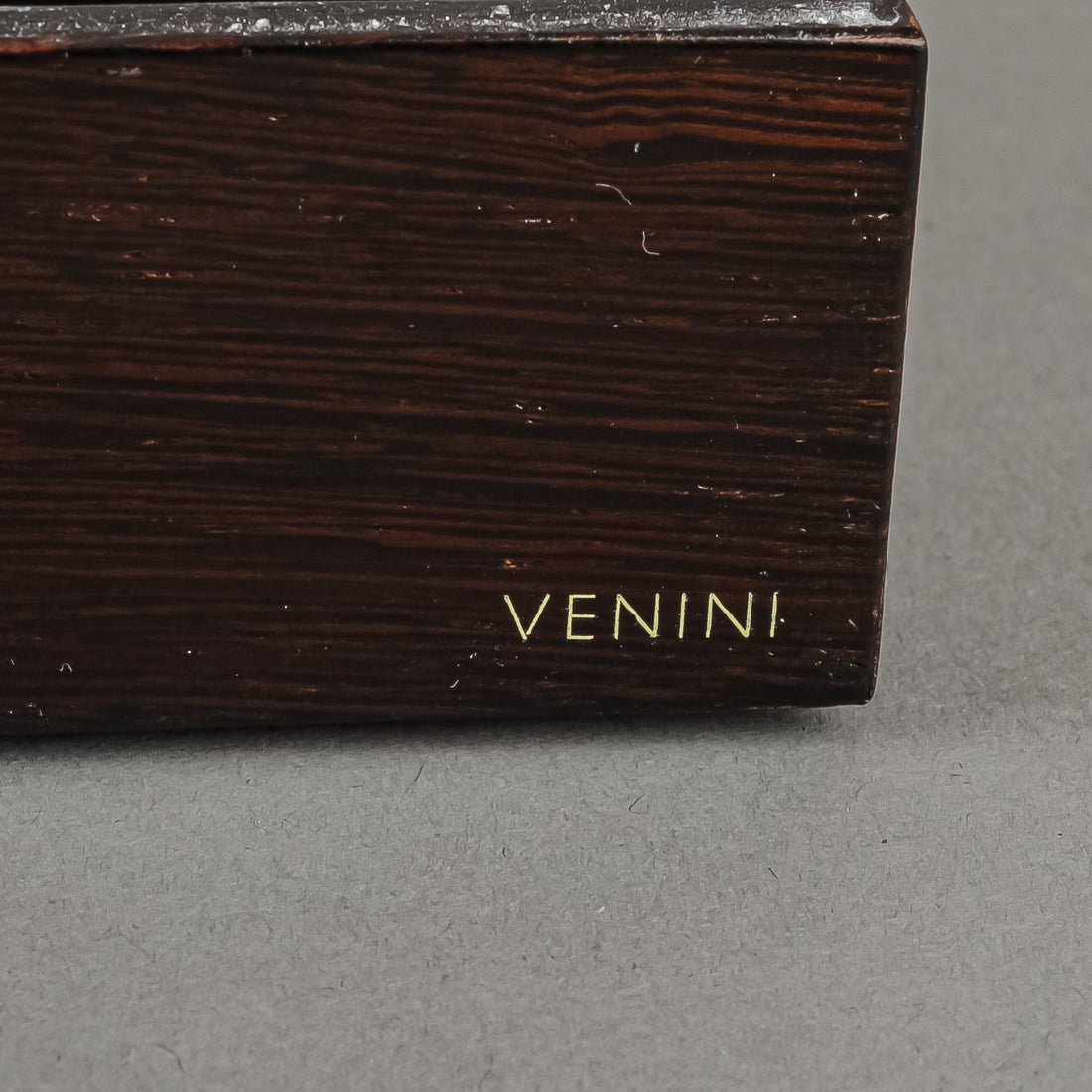 VENINI Murano Glass Lidded Wooden Boxes Set Of 4 - 8pcs
