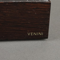 VENINI Murano Glass Lidded Wooden Boxes Set Of 4 - 8pcs